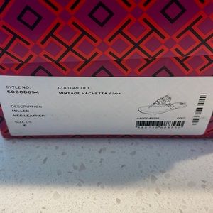 Size 8 Tory Burch sandals